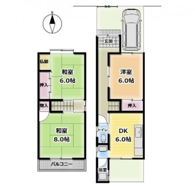 ☆スーパー・ホームセンター徒歩５分圏内
☆駐車１台可
☆２０２５年１１月リフォーム完成